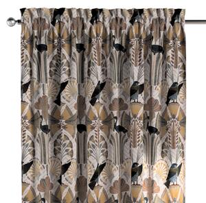 Slot and frill curtain