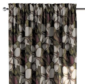 Slot and frill curtain