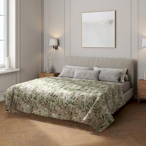 Stripe quilted throw