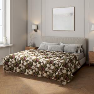 Stripe quilted throw