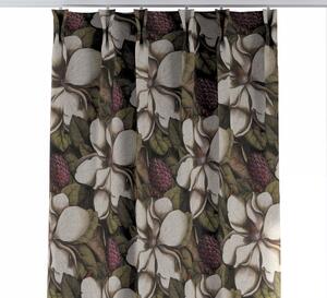 Double pinch pleat curtain