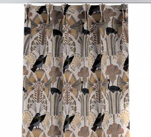Double pinch pleat curtain