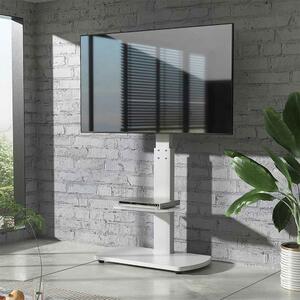 Angleton Wooden Pedestal TV stand - White