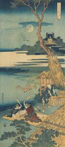 Fine Art Print Print from the series 'A True Mirror of Chinese and Japanese Poems, Hokusai, Katsushika