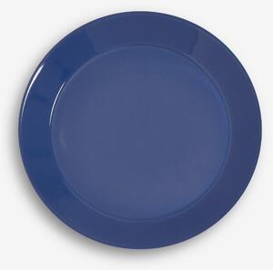 Set of 2 Sur La Table Colour Me Happy Dinner Plates Blue