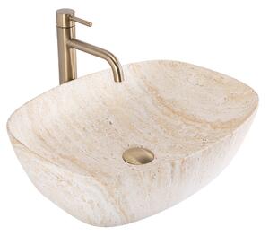 Countertop Basin Rea Freja Travertine Matt