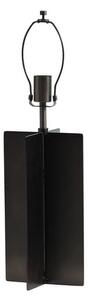 Aspect Table Lamp Base, Burnished Nickel, Light - Andrew Martin
