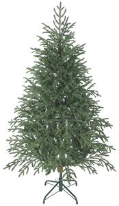 HOMCOM 5 ft Full Spruce Christmas Tree with Realistic Dense Tips, Easy Assembly - Green