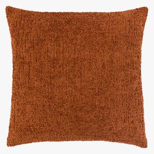 Alora Chenille Cushion in Rust