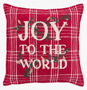 Timeless Tidings Joy to the World Cushion