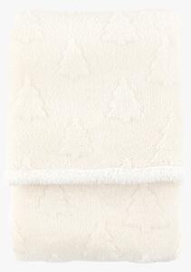 Winter Frost Christmas Tree Sherpa Throw