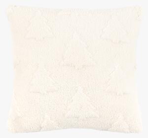 Winter Frost Christmas Tree Sherpa Cushion