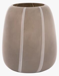Arla Stripe Glass Vase, Large