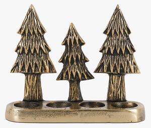 Antique Christmas Tree Trio Tealight Holder
