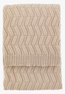 Vela Woven Knit Throw in Natural