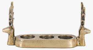 Antique Stag Trio Tealight Holder