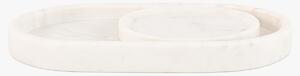 Sera Marble Trinket Tray, Set of 2