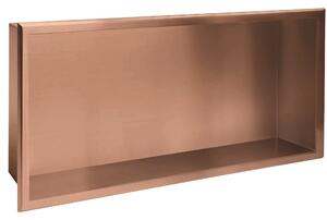Bathroom shelf 30x60 brush copper