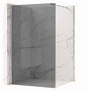 Shower screen Rea Flexi Grey / Chrome 80
