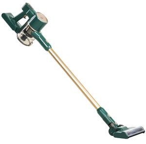 HOMCOM Cordless Rechargeable Stick 2500rpm Vacuum, with Accessories - Green