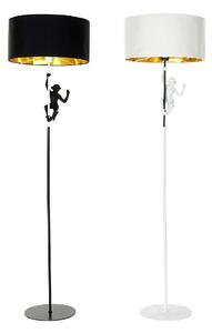 Floor Lamp DKD Home Decor 8424001827312 44 x 44 x 166 cm Black Golden Metal White Resin 220 V 50 W (2 Units)