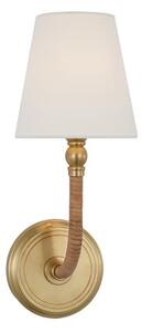 Basden Wall Light, Light, soft brass/Brass - Andrew Martin
