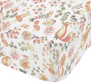 Catherine Lansfield Enchanted Butterfly Bed Linen Fitted Sheet Pink