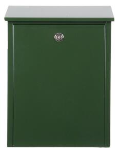 Juliana Simple letterbox made of steel, green