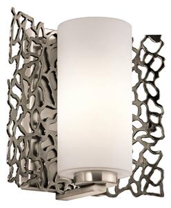 KICHLER Extravagantly-designed wall light Silver Coral