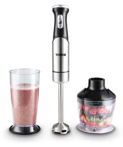 Tower 1200W 3 in 1 Hand Blender Stainless Steel