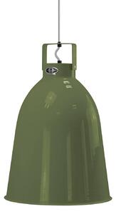 Jieldé Clément C360 hanging lamp olive green Ø36cm