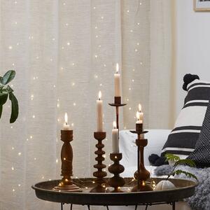 STAR TRADING Dew Drops LED curtain light, height 100 cm