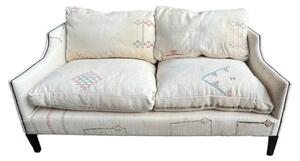 Regal Moroccan, Sofa, White - Andrew Martin