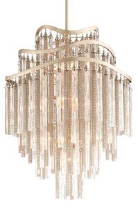 Chimera Pendant Light, Light, Large, Silver - Andrew Martin