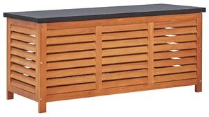 Garden Storage Box 117x50x55 cm Solid Eucalyptus Wood