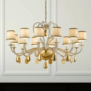 Masiero ANOUK cream-coloured chandelier 115 cm