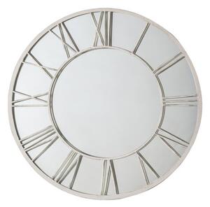 Laines Distressed Round Indoor Outdoor Wall Mirror