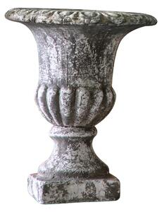 Aged Sowton Urn Plant Pot Grey