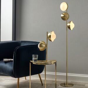 Estelle Brushed Brass Floor Lamp