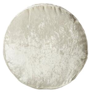 Crushed Velour Round Floor Cushion