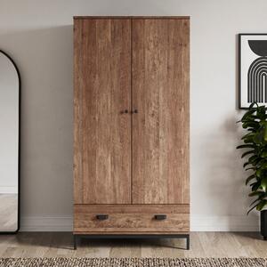 Fulton Double 1 Drawer Wardrobe Fulton Pine