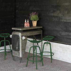 Esschert Design Bar Tractor Chair Green