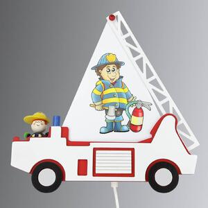 Elobra Fire Engine Fred children’s wall light