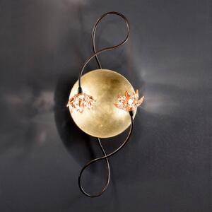 Kögl Fiorella wall light, two-bulb, amber