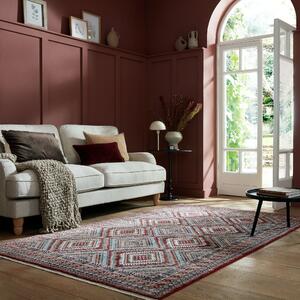 Babylon Traditional Rug Red