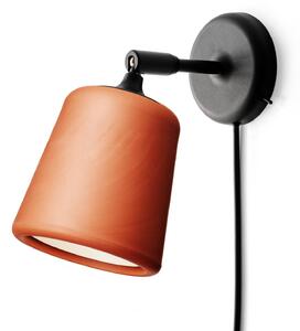 New Works Material Originals wall lamp, terracotta