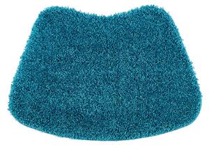 Buddy Bath Antibacterial Teal Curved Bath Mat Blue