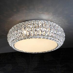 Schuller Valencia Sparkling, round diamond ceiling light, 40 cm