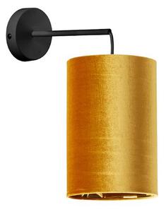 Euluna Tercino wall light, orange lampshade