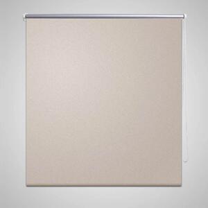 Roller Blind Blackout 40 x 100 cm Beige